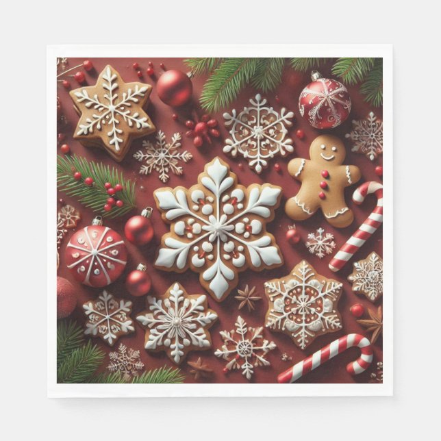 Servilleta De Papel Servilletas de Navidad! (Anverso)