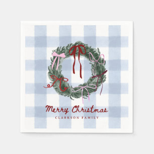 Servilleta De Papel Servilletas de Navidad con Corona Caprichosa de Gi