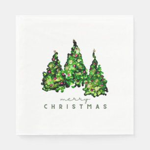 Servilleta De Papel Servilletas de Navidad con Diseño de Tinta de Alco