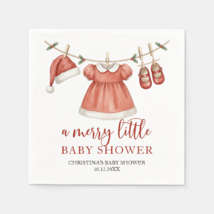 Servilleta De Papel Servilletas de Navidad para Baby Shower Alegres