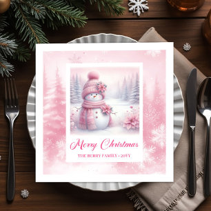 Servilleta De Papel Servilletas de Navidad para niños con escena inver
