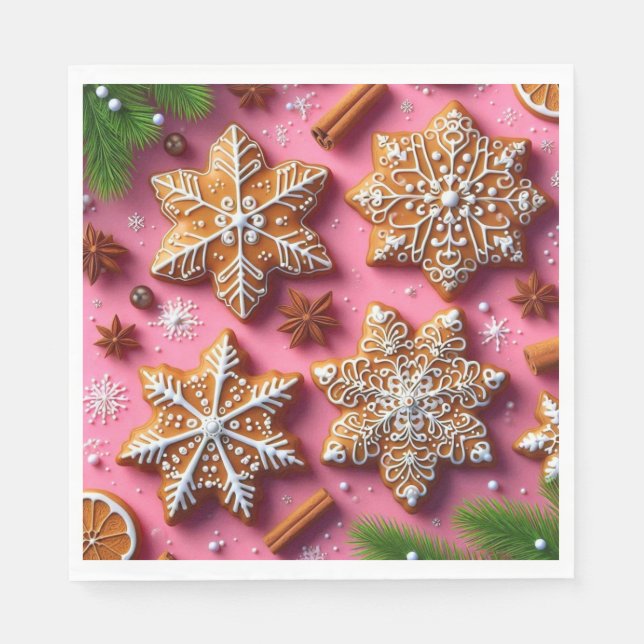 Servilleta De Papel ¡servilletas de pan de jengibre! (Anverso)