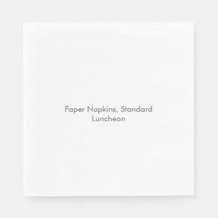 Servilleta De Papel Servilletas de papel, almuerzo estándar