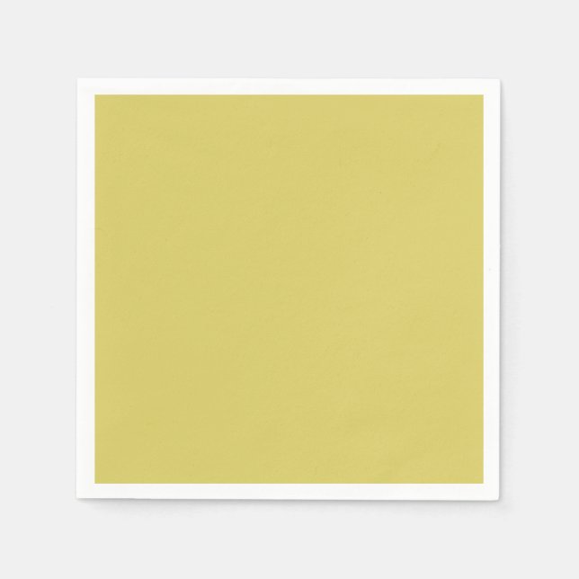 Servilleta De Papel Servilletas de papel amarillo cálido suave (Anverso)