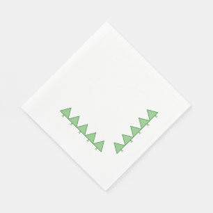 Servilleta De Papel Servilletas de papel - árboles de pino gráficos