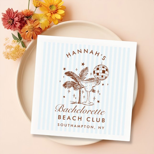 Servilleta De Papel Servilletas de papel azules para despedida de solt (Subido por el creador)