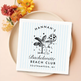 Servilleta De Papel Servilletas de papel azules para despedida de solt