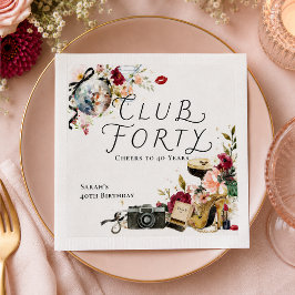 Servilleta De Papel Servilletas de papel Club Forty Garden Disco