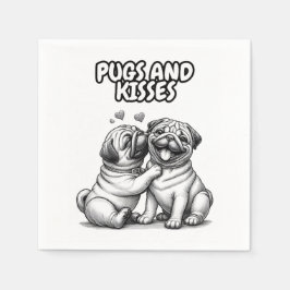 Servilleta De Papel servilletas de papel con bichos y besos