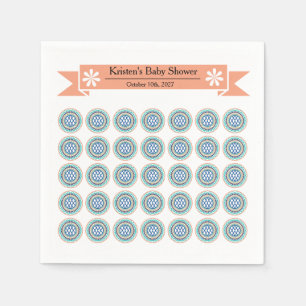 Servilleta De Papel Servilletas de papel con diseños para baby shower