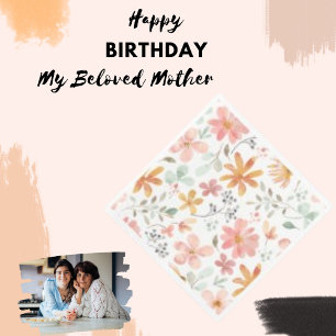 Servilleta De Papel Servilletas de papel con estampado floral de pétal