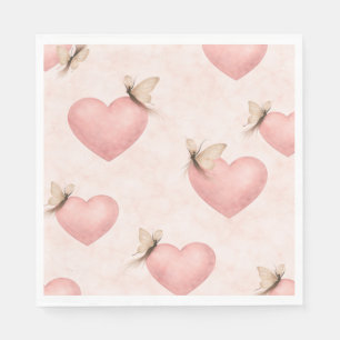Servilleta De Papel Servilletas de papel con forma de mariposa poética