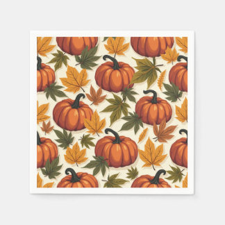 Servilleta De Papel servilletas de papel con patrones de otoño