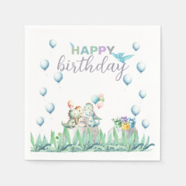 Servilleta De Papel servilletas de papel con temática de dinosaurio pa