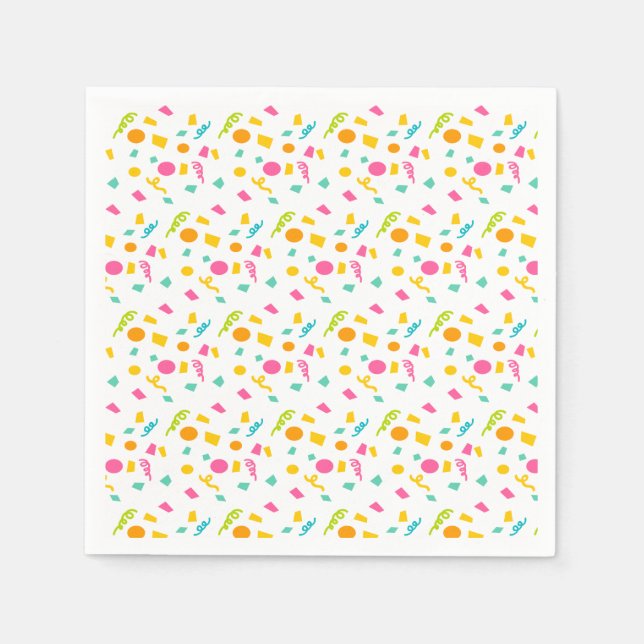 Servilleta De Papel Servilletas de papel confeti (Anverso)
