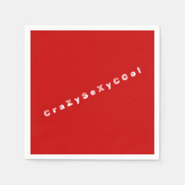 Servilleta De Papel Servilletas de papel CrazySexyCool