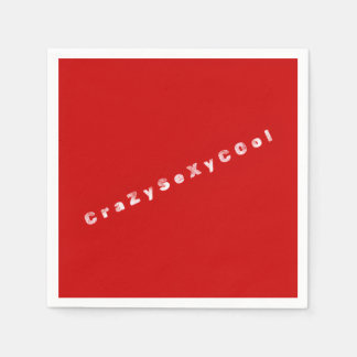 Servilleta De Papel Servilletas de papel CrazySexyCool