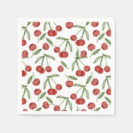 Servilleta De Papel Servilletas de papel de cereza, Fiesta de fruta ro