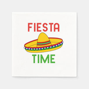 Servilleta De Papel Servilletas de papel de Cinco De Mayo del tiempo
