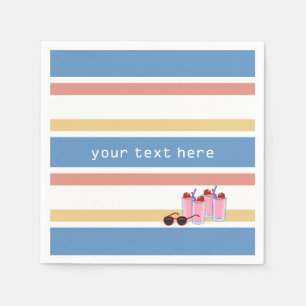 Servilleta De Papel Servilletas de papel de encargo de la diversión