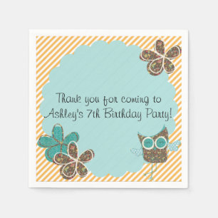 Servilleta De Papel Servilletas de papel de encargo de la fiesta de