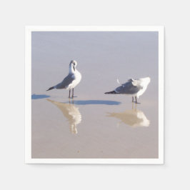 Servilleta De Papel Servilletas de papel de gaviotas frescas
