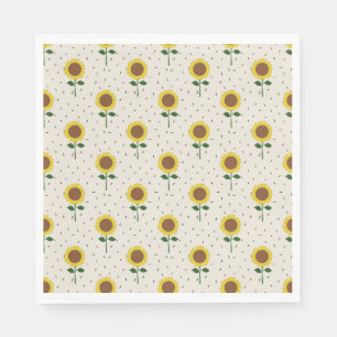 Servilleta De Papel Servilletas de papel de girasol
