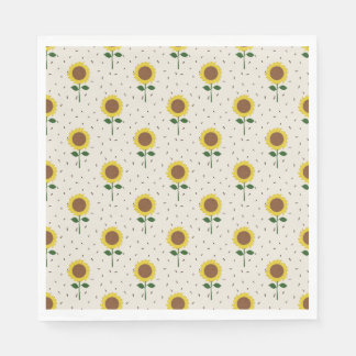 Servilleta De Papel Servilletas de papel de girasol