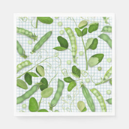 Servilleta De Papel Servilletas de papel de guisantes verdes