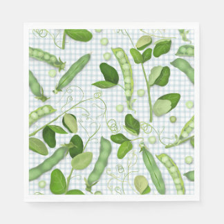 Servilleta De Papel Servilletas de papel de guisantes verdes