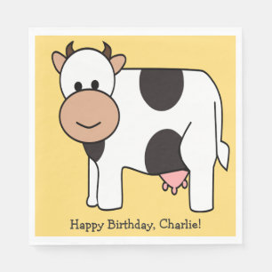 Servilleta De Papel servilletas de papel de ilustracion de vaca person