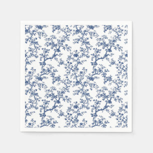 Servilleta De Papel Servilletas de papel de jardín de toile floral ant