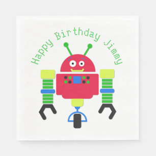 Servilleta De Papel Servilletas de papel de la fiesta de cumpleaños