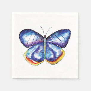 Servilleta De Papel Servilletas de papel de la mariposa del cóctel