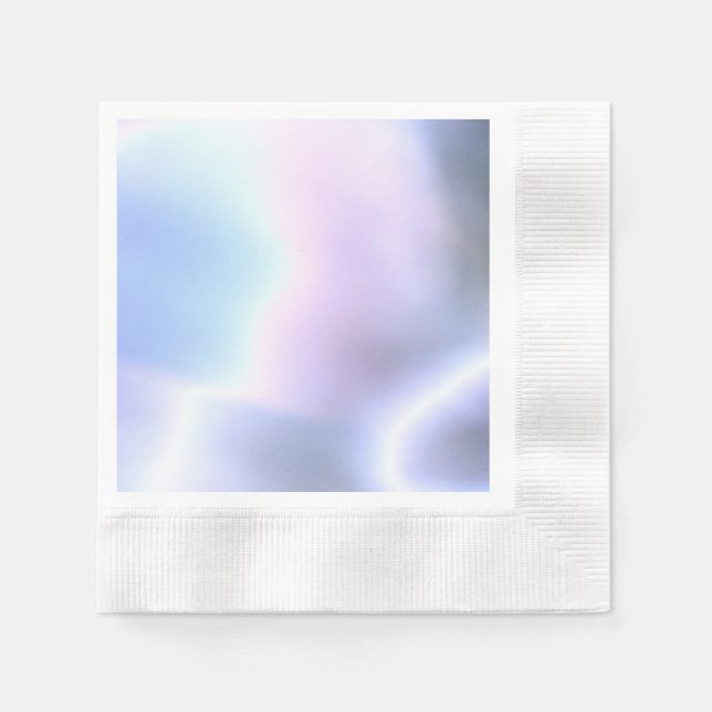 Servilleta De Papel Servilletas de papel de luces de lila (Anverso)