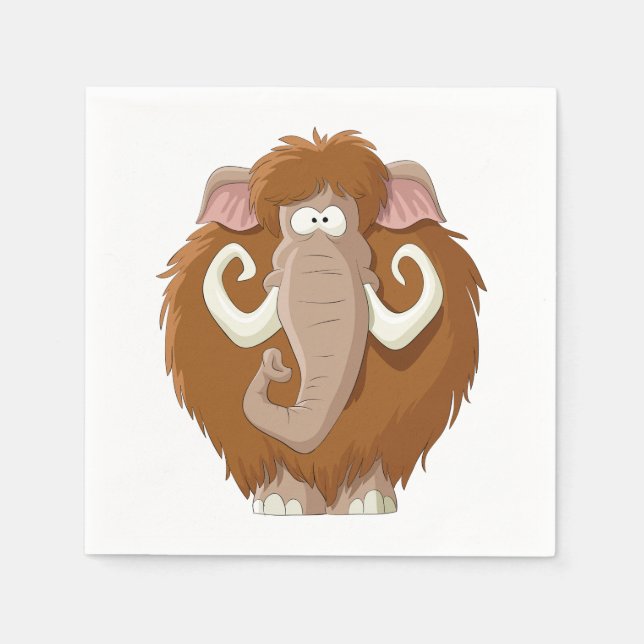 Servilleta De Papel Servilletas de papel de mamut (Anverso)