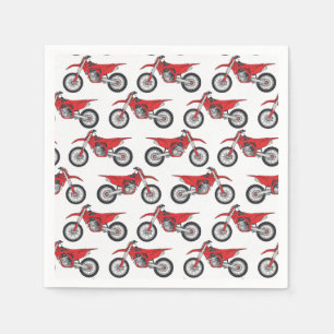 Servilleta De Papel Servilletas de papel de Motocross, Cumpleaños de c