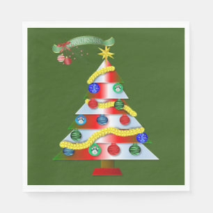 Servilleta De Papel Servilletas de papel de Navidad, Feliz Navidad