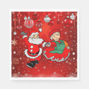Servilleta De Papel Servilletas de papel de Navidad, Santa