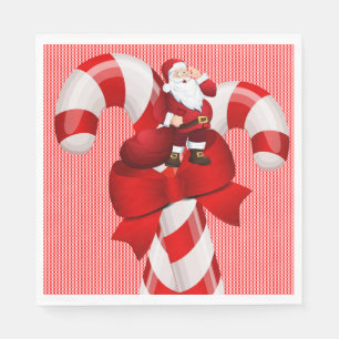 Servilleta De Papel Servilletas de papel de Navidad, Santa