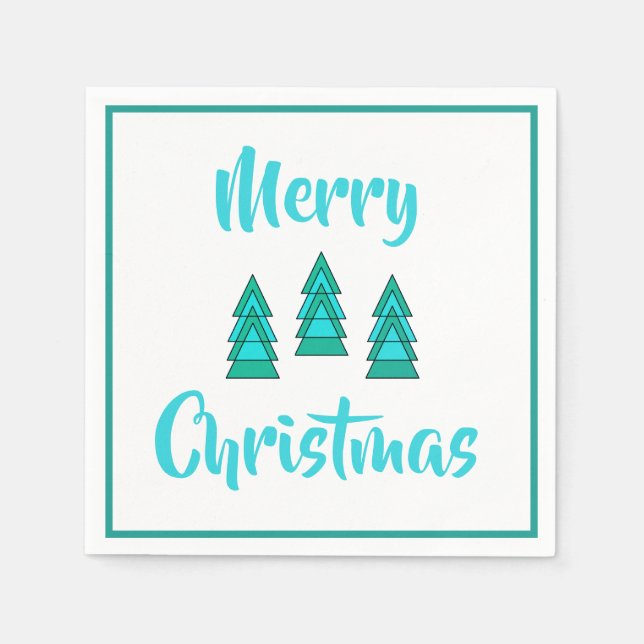 Servilleta De Papel servilletas de papel de navidades por dalDesignNZ (Anverso)