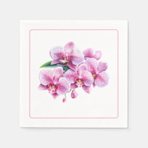 Servilleta De Papel Servilletas de papel de orquídeas