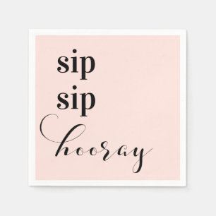 Servilleta De Papel servilletas de papel de sorp sip hooray, suministr