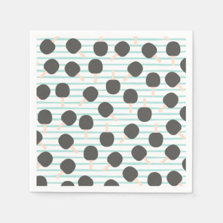 Servilleta De Papel Servilletas de papel de tenis de mesa lindas