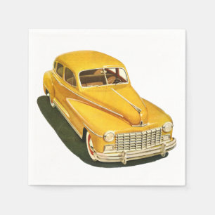 Servilleta De Papel Servilletas de papel del coche viejo