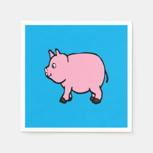 Servilleta De Papel Servilletas de papel del cóctel estándar rosado