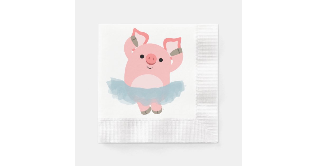Servilleta De Papel Servilletas de papel del dibujo animado del cerdo | Servilleta De Papel Servilletas de papel del dibujo animado del cerdo |