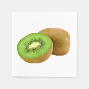 Servilleta De Papel Servilletas de papel del diseño del "kiwi"