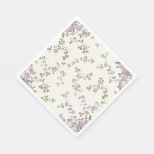 Servilleta De Papel Servilletas de papel del vintage de los rosas