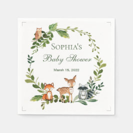 Servilleta De Papel Servilletas De Papel ducha de bebé con pañales de